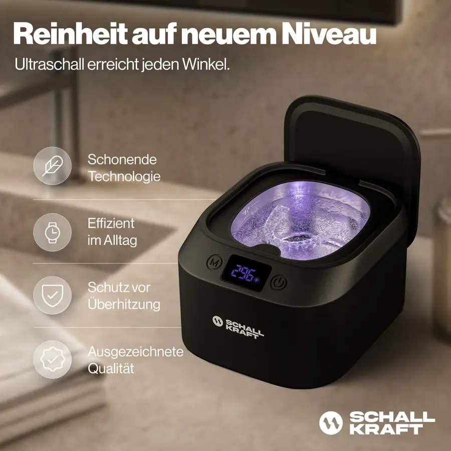 Reinheit auf neuem Niveau — Ultraschall erreicht jeden Winkel