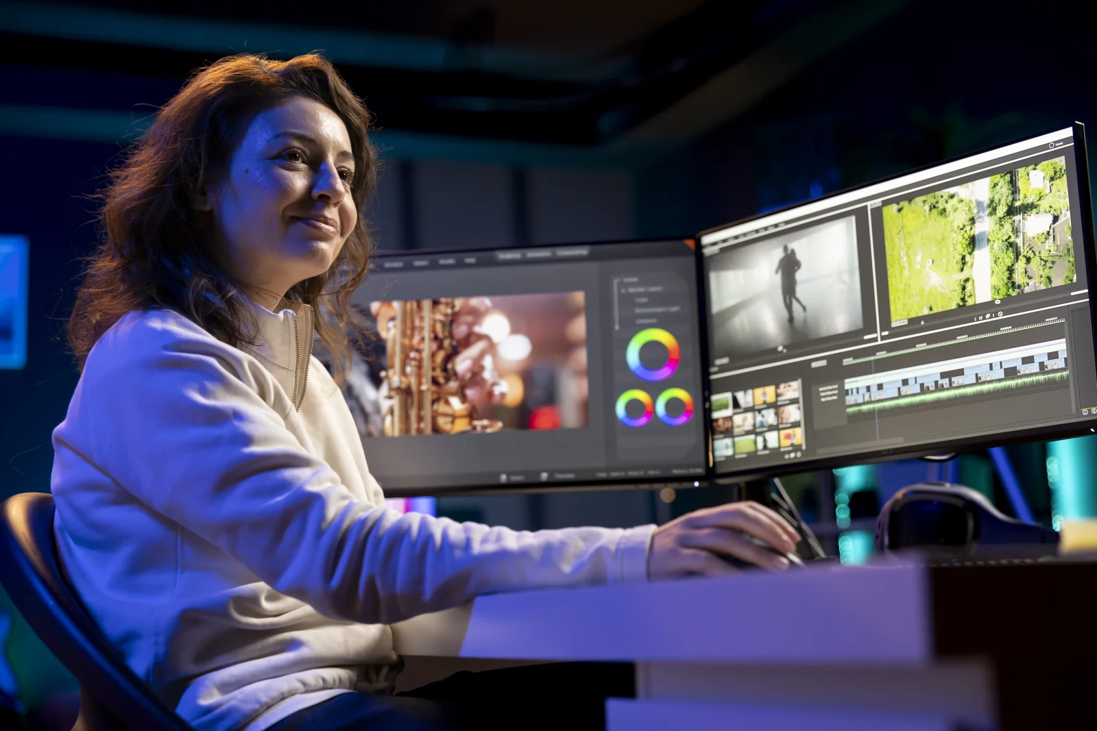 Kreative Arbeit an Produktbildern und Videos bei Rockmylisting