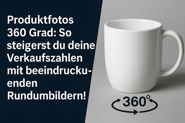 Produktfotos 360 Grad: So steigerst du deine Verkaufszahlen mit beeindruckenden Rundumbildern